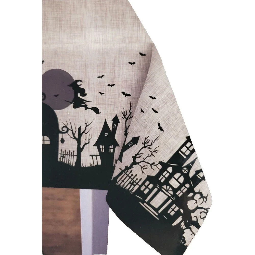 Printed Fabric Tablecloth, 60